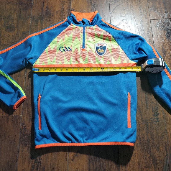 Kelloggs GAA Cúl Camps Gaelic Football Soccer Jacket Masita SZ uk 4A, us 4 RARE - Picture 2 of 12
